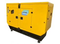 Дизельный генератор ETVEL ED-55YD в кожухе с АВР 
